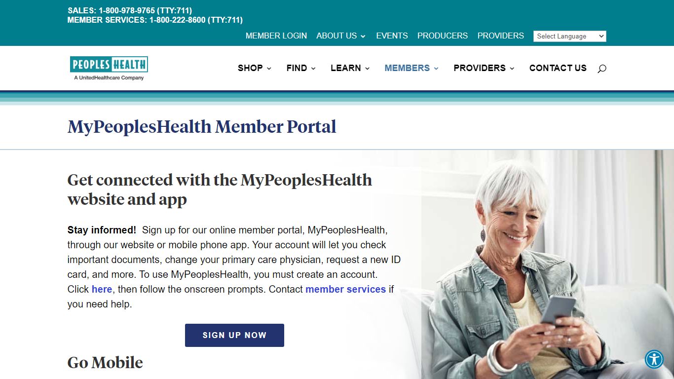 MyPeoplesHealth Member Portal - Peoples Health